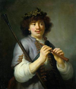 Govert Teunisz Flinck : Rembrandt as Shepherd